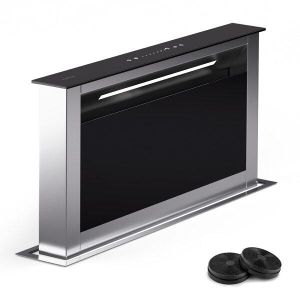 Campana extractora Klarstein Royal Flush Eco de 60 cm, 576 m³/h, iluminación LED - Imagen de 2