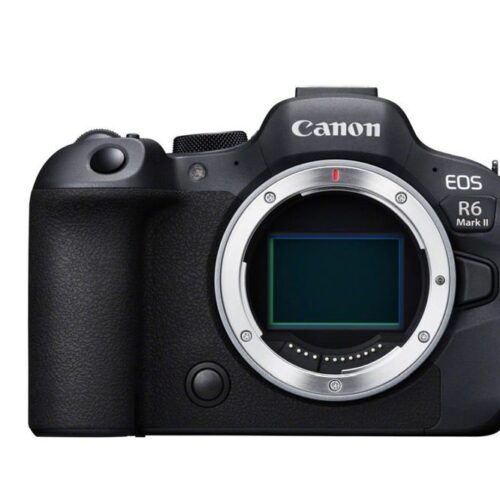 Cámara sin espejo Canon EOS R6 Mark II en negro puro