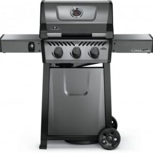 Barbacoa de acero inoxidable Napoleon Freestyle de 3 quemadores y 1200 W