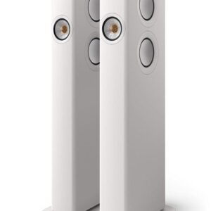 Altavoces Hi-Fi inalámbricos Kef LS60 blancos. Se venden por pares.