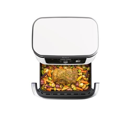 Freidora sin aceite Ninja FlexDrawer AF500EUWH blanca - Imagen de 3