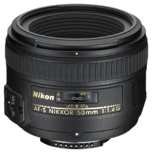 Objetivo réflex Nikon AF-S Nikkor 50 mm f/1,4 G