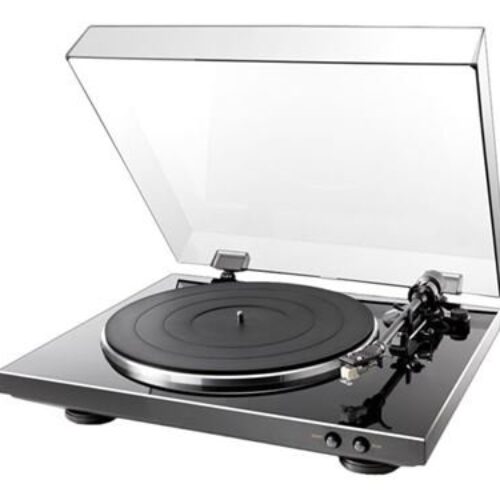 Tocadiscos negro Denon DP-300F