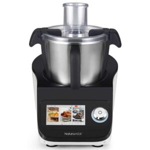 Robot de cocina multifunción Naturamix con báscula integrada y pantalla táctil